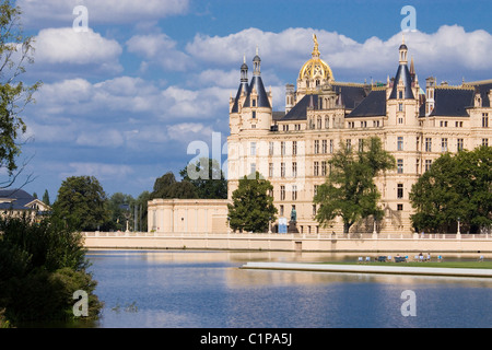 Deutschland, Schwerin, Schweriner Schloss (Schweriner Schloss) Stockfoto