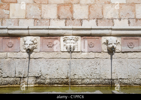 Italien, Abruzzen, l ' Aquila, Fontana Delle 99 Cannelle Stockfoto