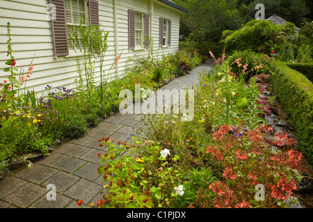 Vertrag Haus, Waitangi, Bay of Islands, Northland, Nordinsel, Neuseeland Stockfoto