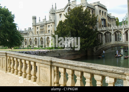 England, Cambridge, St. Johns College, Seufzer-Brücke Stockfoto