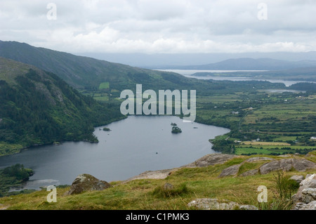 Republik von Irland, Grafschaft-Korken, Beara Halbinsel, Glanmore Lake Stockfoto