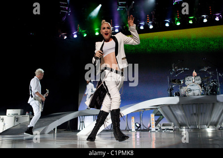 Kein Zweifel führen Sie an der ersten Midwest Bank Amphitheater Chicago, Illinois - 11.07.09 Stockfoto