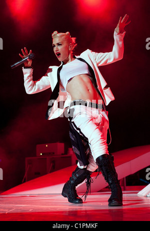 Kein Zweifel führen Sie an der ersten Midwest Bank Amphitheater Chicago, Illinois - 11.07.09 Stockfoto