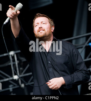 Ellenbogen T im Park 2009 - Tag 3 Kinross, Schottland - 12.07.09 Stockfoto