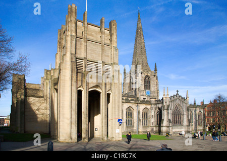 Kathedrale St. Peter und St. Paul Sheffield South Yorkshire England Stockfoto