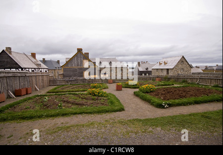 Festung von Louisbourg National Historic Site, Cape Breton, Nova Scotia, Kanada Stockfoto