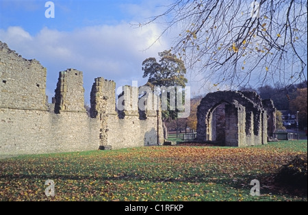 Dudley Priory in Priorat Park, Dudley, West Midlands, England, UK Stockfoto