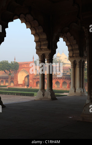 Diwan Agra Fort, Agra, Indien (Halle der öffentlichen Publikum) Am Stockfoto