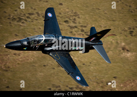 Ein Hawk Jet-Schulflugzeug der Royal Air Force. Stockfoto