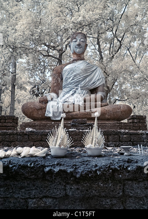 Wat Khao Suwan Khiri - Si Satchanalai Stockfoto