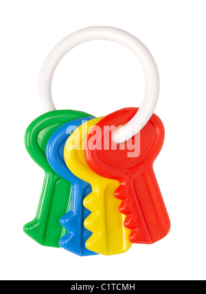Baby-Spielzeug-Schlüssel Stockfoto