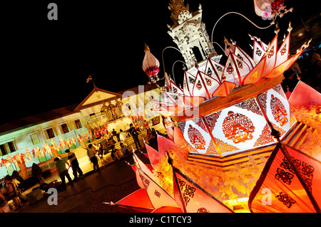 Parade - Loi Krathong Chiang Mai Stockfoto