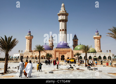 Die große Moschee, Touba, Senegal, Westafrika Stockfoto