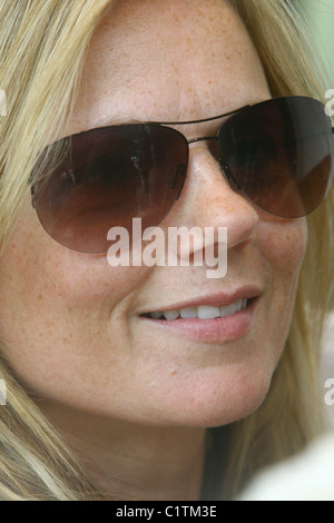 Geri Halliwell Einkaufen mit Freunden London, England - 03.08.09 Stockfoto