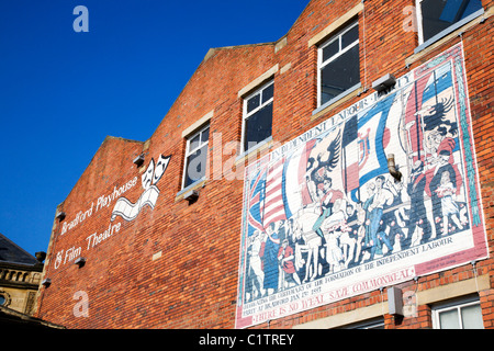 Independent Labour Party Wandbild Bradford West Yorkshire England Stockfoto
