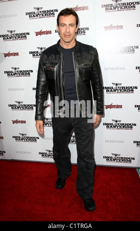 Gedeon Burkhard Los Angeles Premiere von Inglourious Basterds Premiere stattfand in The Grauman Chinese Theatre - Ankünfte Hollywood, Stockfoto