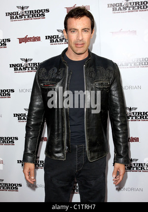 Gedeon Burkhard Los Angeles Premiere von Inglourious Basterds Premiere stattfand in The Grauman Chinese Theatre - Ankünfte Hollywood, Stockfoto