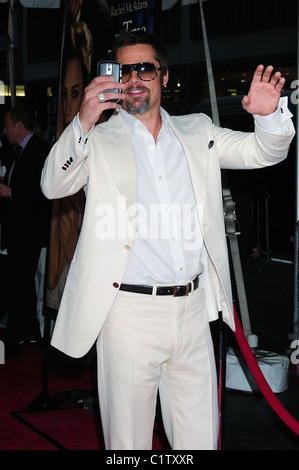 Brad Pitt-Premiere von "Frau des Zeitreisenden" Ziegfeld Theatre, New York City, USA Ankünfte - 12.08.09 Stockfoto