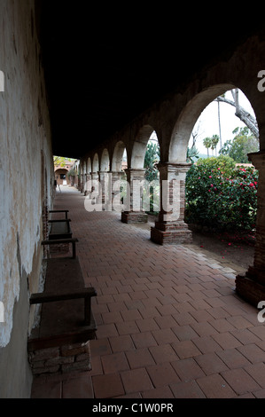 San Juan Capistrano, Kalifornien. Mission San Juan Capistrano. Stockfoto