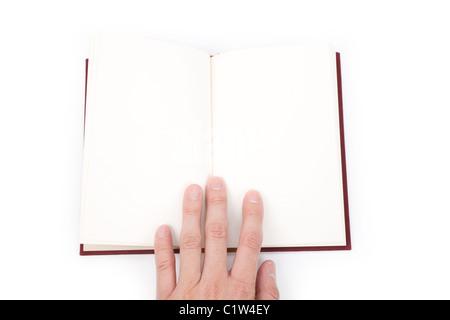 Buch schließen Sie Shot öffnen Stockfoto