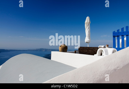 Insel Santorin Stockfoto