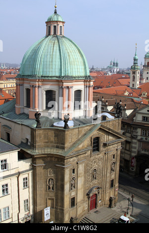 Die St. Franziskus von Assisi-Kirche in Prag, Tschechische Republik Stockfoto