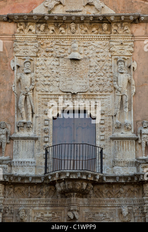 Die Casa de Montejo (Montejo Haus) wurde im Jahre 1569 von Mérida Gründer, Francisco de Montejo gebaut. Merida, Yucatan, Mexiko. Stockfoto