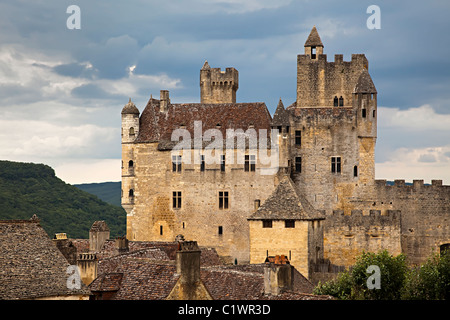 Schloss Beynac-et-Cazenac Dordogne Frankreich Stockfoto