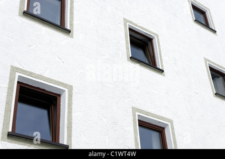 Restaurant Piz Buin in der Silvretta Region Österreichs Stockfoto