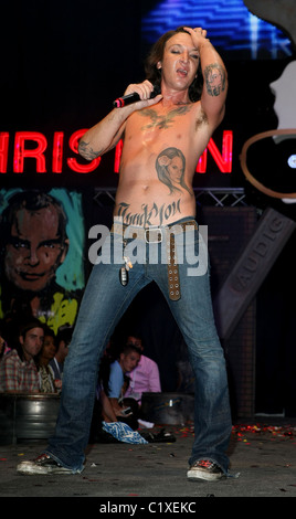 Mickey Avalon 2009 MAGIC Marktplatz bei der Las Vegas Convention Center Las Vegas, Nevada - 31.08.09 Stockfoto