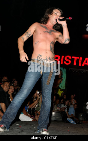 Mickey Avalon 2009 MAGIC Marktplatz bei der Las Vegas Convention Center Las Vegas, Nevada - 31.08.09 Stockfoto