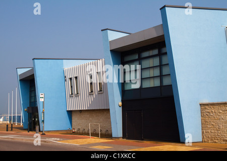 Weymouth and Portland National Sailing Academy, Osprey Quay, Portland Harbour Dorset, England. Stockfoto