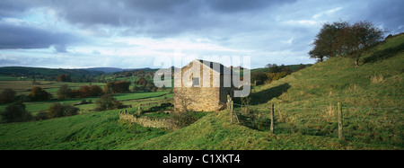 Oberen Verteiler-Tal in der Nähe von Longnor Stockfoto