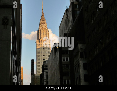 Amerikanische Städte, Chrysler Building, New York City, USA. Stockfoto