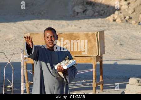 Lifestyle auf der Straße von Hurgada, Ägypten Stockfoto