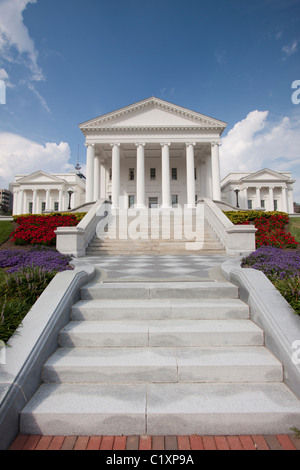 Richmond Virginia State Capitol Building Stockfoto