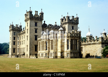 Floors Castle, Kelso, Schottland, schottische Burgen, Georgisch und 19. Jahrhundert Architektur, Grenzen Region UK Stockfoto