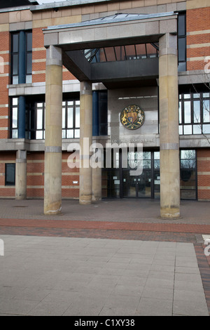 Middlesbrough kombiniert Gerichtsstandort Stockfoto