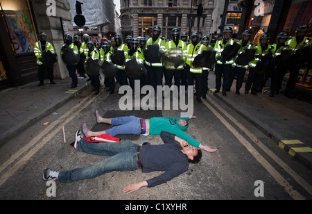 Anti-Kürzungen März 26.03.2011, London, UK Stockfoto