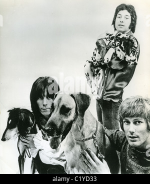 DIE Herde-Promo-Foto der UK-pop-Gruppe aus l: Andy Brown, Henry Spinetti und Gary Taylor Stockfoto