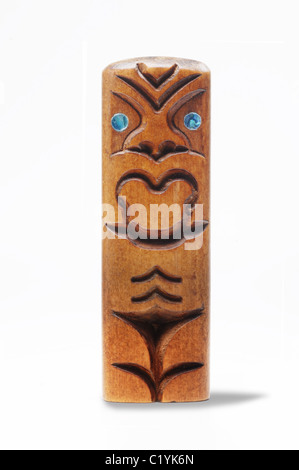 Maori Tiki - John Gollop Stockfoto