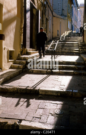 Das alte Viertel von Marseille genannt "Le Panier" Stockfoto