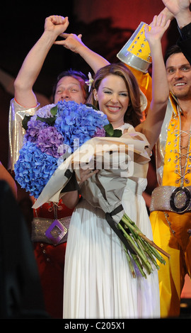 Kylie Minogue Thank You For The Music... Ein Fest der Musik von Abba statt im Hyde Park. London, England - 13.09.09 Stockfoto