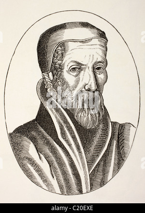 John Knox c. 1510-1572. Schottischer Geistlicher, Führer der protestantischen Reformation und Gründer der presbyterianischen Bezeichnung Stockfoto