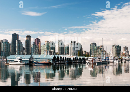 Bootclub in Coal Harbour Vancouver British Columbia, Kanada Stockfoto