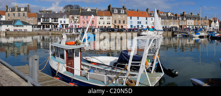 Anstruther, Hafen, East Neuk Fife, Schottland, März 2011 Stockfoto