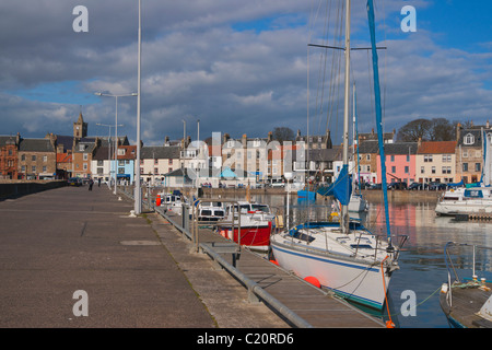 Anstruther, Hafen, East Neuk Fife, Schottland, März 2011 Stockfoto