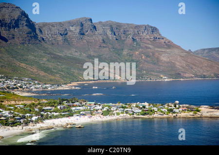 Clifton vierten Strand und darüber hinaus auf Basis der zwölf Apostel Stockfoto