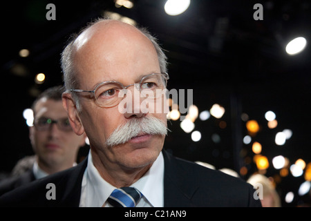 Dr. Dieter Zetsche, Vorstandsvorsitzender der Daimler AG Stockfoto