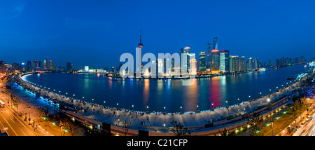 Shanghai Stadt Landschaft Stockfoto